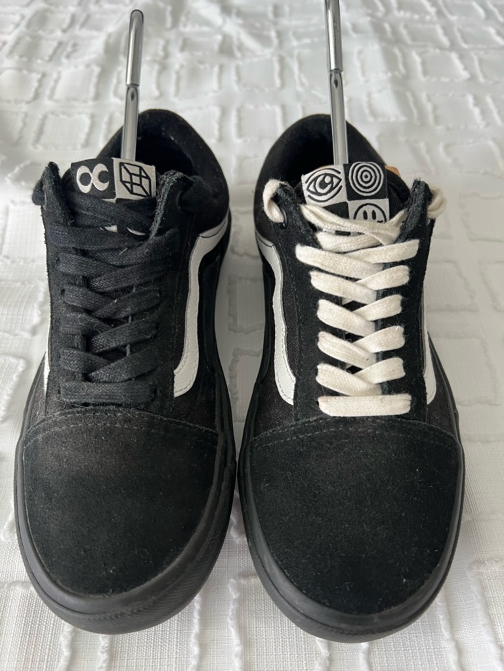 VANS Cult x Old Skool Pro BMX Black Never Fade Suede Men's 5 Women's 6.5